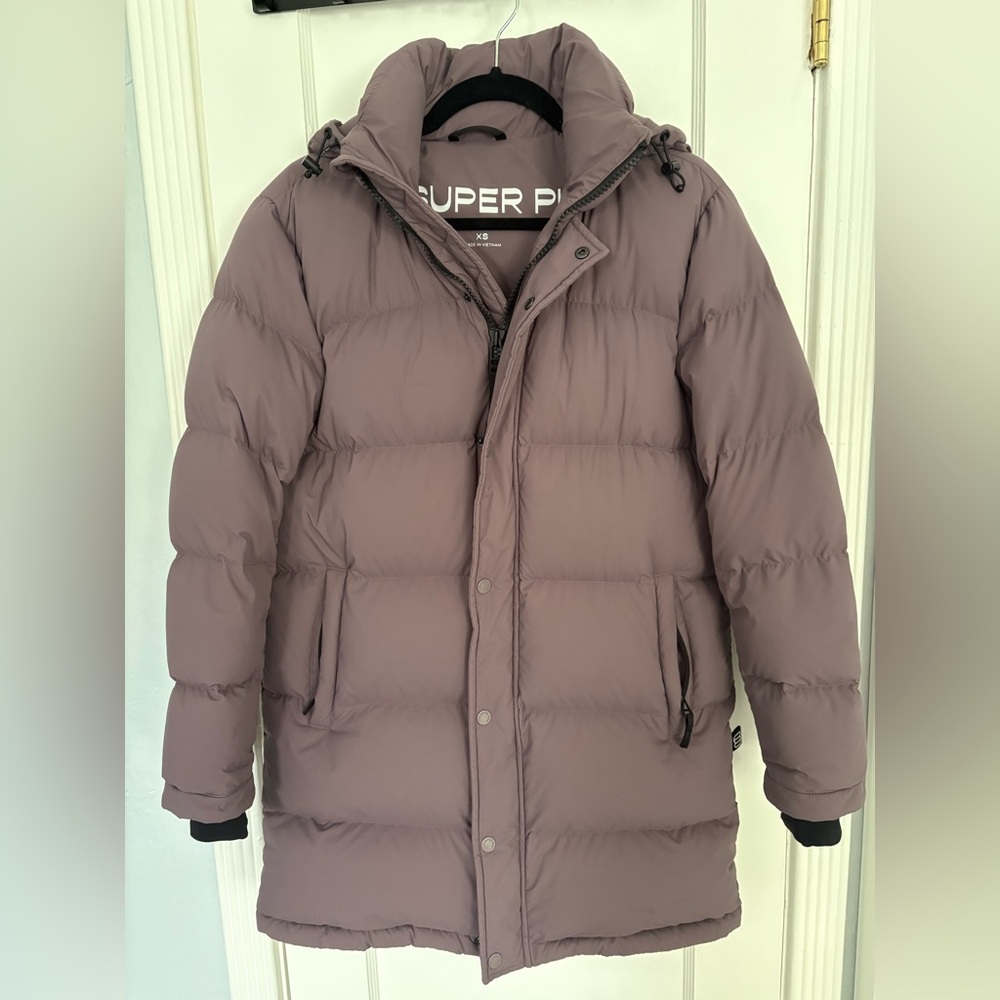 Aritzia Mauve Puffer Jacket - Picture 5 of 8